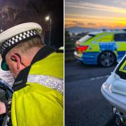 There were 324 drink/drug driver arrests in December. Picture: Avon & Somerset Police