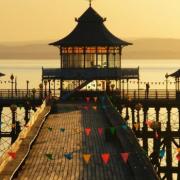 Clevedon Pier was built in the 1860s as a ferry port and visitor attraction.