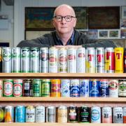 Nick West has sold his collection of beer cans for £25,000.