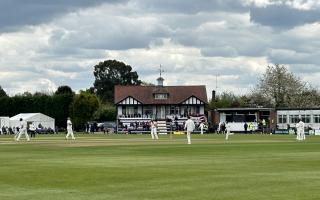 Somerset batting at Worcestershire