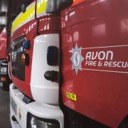 Avon Fire & Rescue truck.