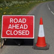 The road will be closed on weeknights only.