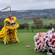 The school welcomed the Lion Dance Troupe from the University of Bristol on February 7