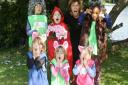 The Holiday Club presenting the Little Red Riding Hood play at Portishead Lake Grounds.