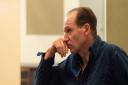 Ralph Fiennes in rehearsal for Four Quartets.