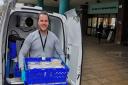 Jonny Burnett cooked and delivered more than 20,000 meals from March to July.