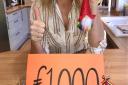 Tracey Lewis has raised over £1,200 for NHS charities through her business.