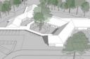 An indicative look at how the new school would appear. Picture: North Somerset Council