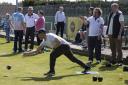 Action from Nailsea Bowls Club.