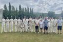 Cleeve CC mark 75th anniversary celebrations with victory over a Bristol & District Representative team.