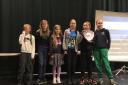 North Somerset Athletics Club under-11s Girls of Abi, Lucy, Isabella, Rosie, Annie and Ruby won the Team of the Year.