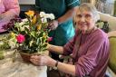 Barchester’s Cadbury Hall care home hosted a virtual training session run by a seasoned florist based in Somerset