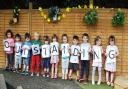 A class from Portishead's The Nursery after it scored another Oustanding OFSTED rating.