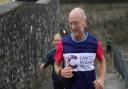Steve Lambert is running his first marathon for Cancer Research UK.