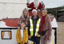 Father Christmas attended the market, courtesy of Portishead Lions Club.