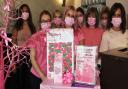 Staff at Tonic Hair and Beauty have set an ambitious goal to raise funds for breast cancer awareness month.