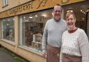 Sonya and Ian Stocker who have opened Congars Café, in Broad Street Congresbury.    Picture: MARK ATHERTON