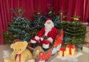 A Santa's grotto will help raise money for charity.