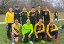 Clevedon AC Midlands Road Relays men’s team. Pic: Clevedon AC.