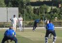 Mark Fisher's hat-trick helped Barrow Gurney beat Backwell Flax Bourton by three wickets.