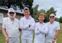 Nailsea Premier League Golf Croquet team of captain Ryan Cabble, Kriss Chambers, Steve Durston and Graham McCausland beat Glamorgan.