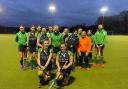 All smiles for Nailsea Ladies Seconds as they pose for the camera.