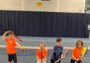 Some of the young tennis stars