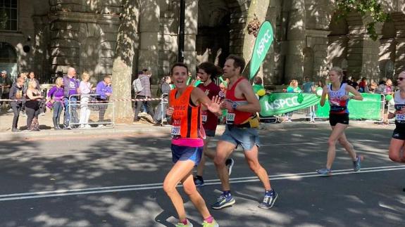North Somerset Times: Members of Portishead Running Club took part in London Marathon. North Somerset Times: Members of Portishead Running Club took part in London Marathon.