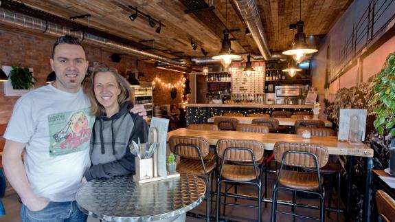 North Somerset Times: Ira and Yav Kostadinchev of Portishead Brewing Company opened The Port brewpub. Picture: MARK ATHERTON North Somerset Times: Ira and Yav Kostadinchev of Portishead Brewing Company opened The Port brewpub. Picture: MARK ATHERTON