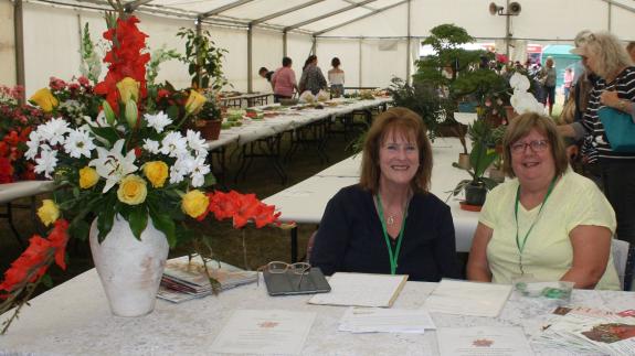 North Somerset Times: Representatives from Portishead Floral Art group North Somerset Times: Representatives from Portishead Floral Art group