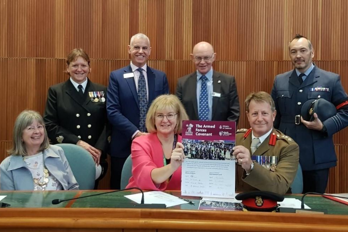 North Somerset renews pledge with new Armed Forces Covenant - Vimarsana News