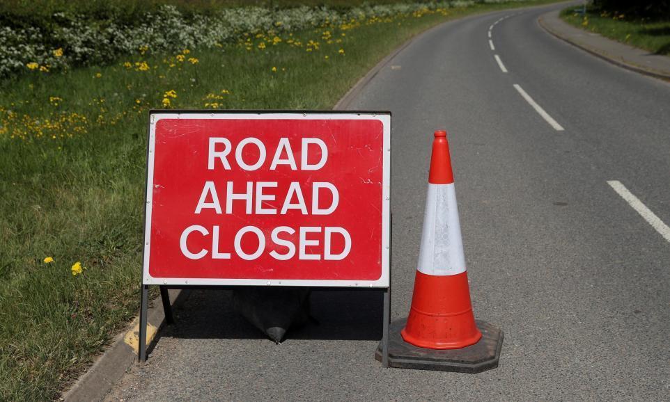 B3130 Clevedon Road in Tickenham to close for 12 weeknights 