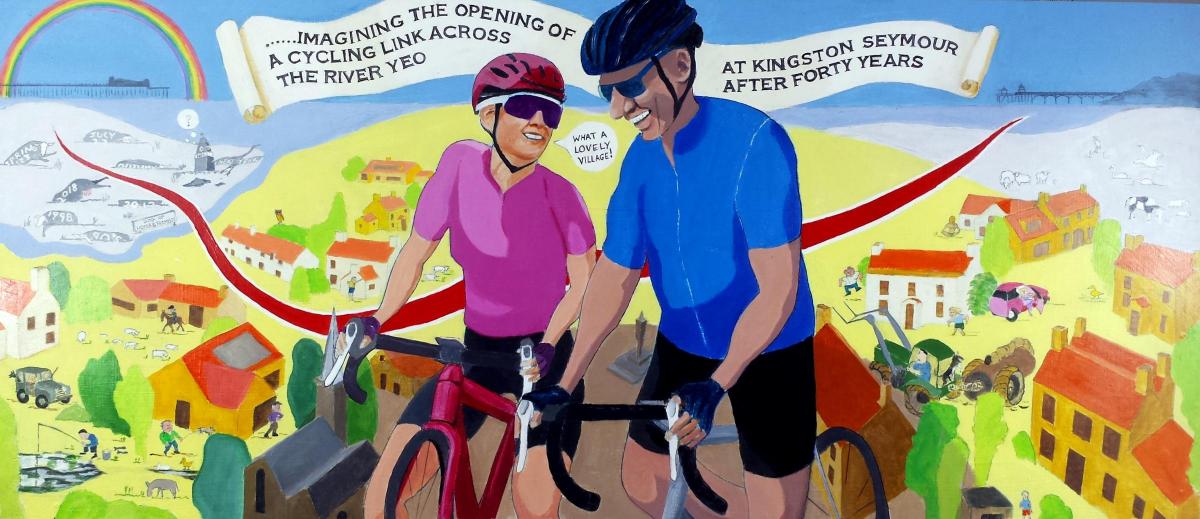 Clevedon Art Club to display new painting by Steve Kinsella 