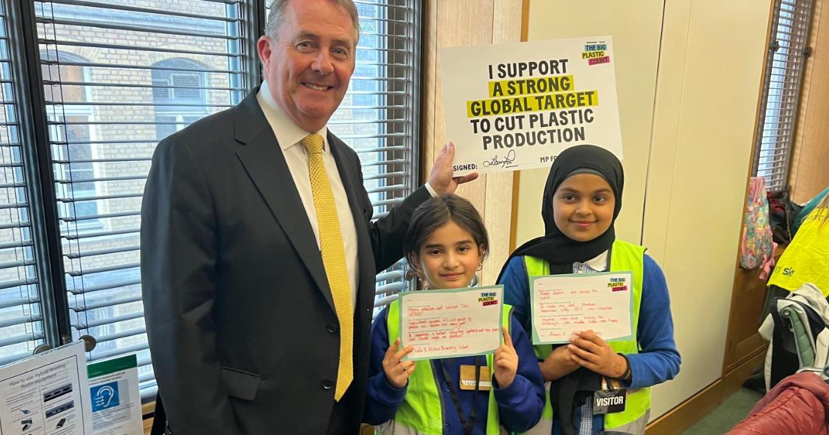 North Somerset MP attends Big Plastic Count at Parliament - Vimarsana News