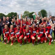 Woodspring Women's win over Pen Mill Reserves ended their first ever season with both Somerset Women’s League Division Three Flexi and The Chairman's Cup.