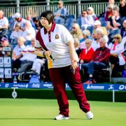 Stef Branfield won the women’s two-bowls and four-bowls titles at the Bowls England National Finals in Royal Leamington Spa last September.