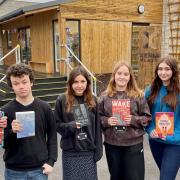 Clevedon School students have been reading books at their new library and literacy space named after the Greek work for hospitality, Xenia.