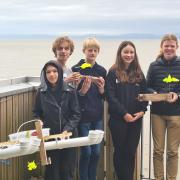 Secondary school students got the chance to learn about tidal energy.