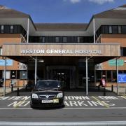 Main entrance of Weston General Hospital