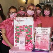 Staff at Tonic Hair and Beauty have set an ambitious goal to raise funds for breast cancer awareness month.