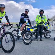 Members of Portishead Cycling Club have bought cameras for members, with the help of Avon and Somerset Police.