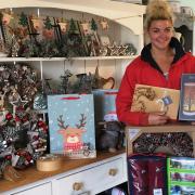 Bex with some of the new stock at The Country Cabin
