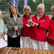 A team from Portishead RBL won the West Backwell Ladies Triples Day event