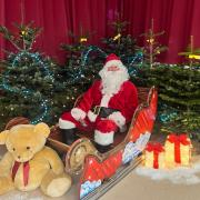 A Santa's grotto will help raise money for charity.