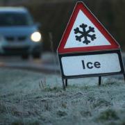 The cold weather could result in icy driving conditions