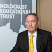 North Somerset MP Dr Liam Fox signed the Holocaust Educational Trust’s Book of Commitment