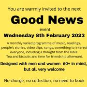 The Good News event poster