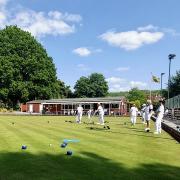 Action from West Backwell Bowling Club.