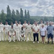 Cleeve CC mark 75th anniversary celebrations with victory over a Bristol & District Representative team.