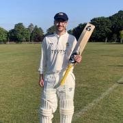 George Parsons scored 109 runs not out for Cleeve CC Seconds at Carsons &  Mangotsfield.